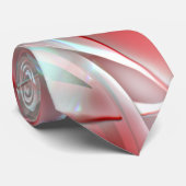 Cravate Verre doux gravé avec rainures lisses, ton clair (Roulé)