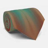 Cravate Verre du Sud-Ouest glacé Motif Abstrait (Roulé)