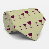 Cravate Verres de vin (Roulé)