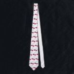 Cravate Verres de vin rouge<br><div class="desc">Cette cravate comporte un motif en verre de vin rouge.</div>