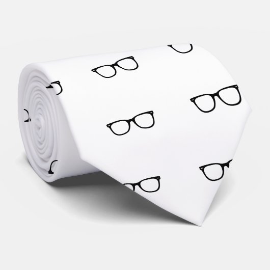 Cravate Verres d'oeil (Roulé)