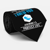 Cravate Vers anti-avortement de bible de 1:5 de Jérémie de (Roulé)