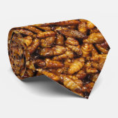 Cravate Vers de soie frits ... Restauration de rue Thaï (Roulé)