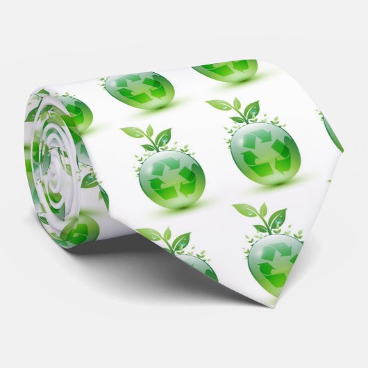 Cravate Vert allant (Roulé)