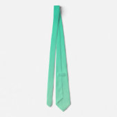 Cravate Vert cyan foncé et vert citron vert (Dos)