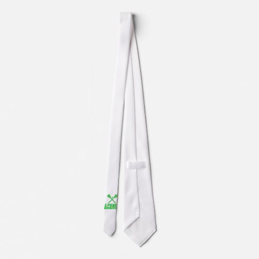 Cravate Vert de lacrosse (Dos)