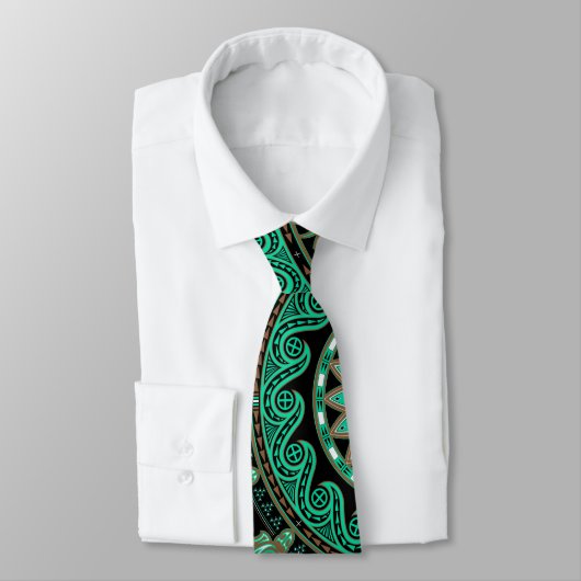 Cravate Vert de tortue (Attaché)