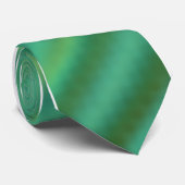 Cravate Vert dégradant pour hommes (Roulé)