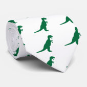 Cravate Vert dinosaure (Roulé)