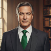 Cravate Vert Émeraude