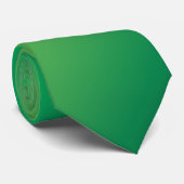 Cravate Vert émeraude dégradé (Roulé)