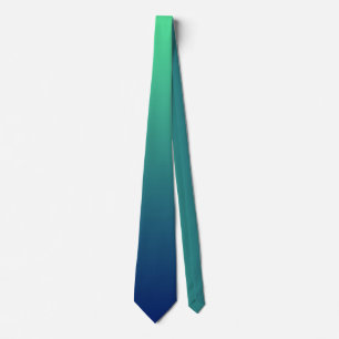 Cravate Vert et bleu foncé