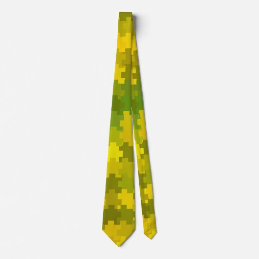 Cravate Vert et Jaune (Devant)