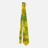 Cravate Vert et Jaune (Dos)