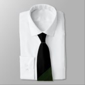 Cravate vert et noir (Attaché)