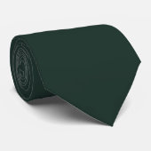 Cravate Vert foncé (Roulé)