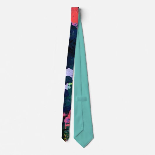 Cravate Vert lavande (Dos)