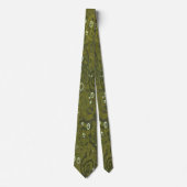 Cravate Vert mousse militaire (Devant)