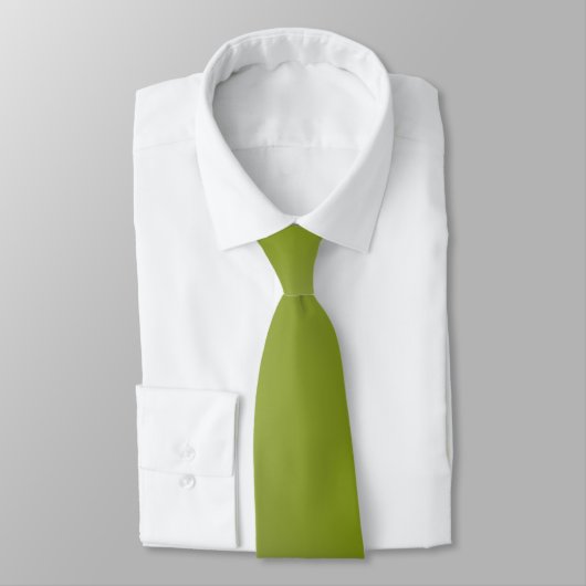 Cravate Vert olive (Attaché)