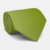 Cravate Vert olive (Roulé)