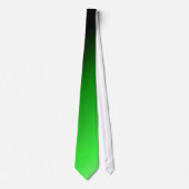 Cravate Vert ombré brillant (Devant)
