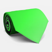 Cravate Vert ombré brillant (Roulé)
