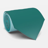Cravate vert Ombre Gradient Mens (Roulé)