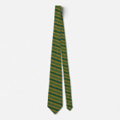 Cravate Vert or - Moderne (Devant)