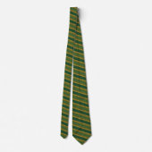 Cravate Vert or - Moderne (Dos)