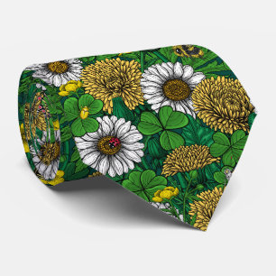 Cravate Vert printemps