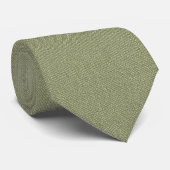 Cravate Vert sauge Jacquard Héritage (Roulé)