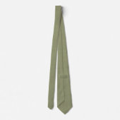 Cravate Vert sauge Jacquard Héritage (Dos)
