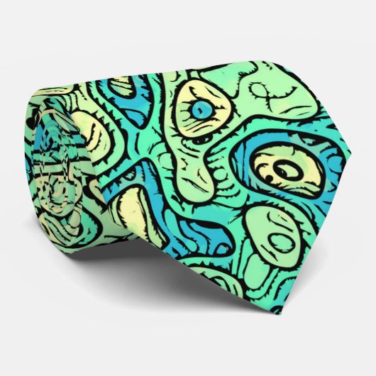 Cravate Vert super (Roulé)