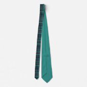 Cravate Vert Tartan (Dos)