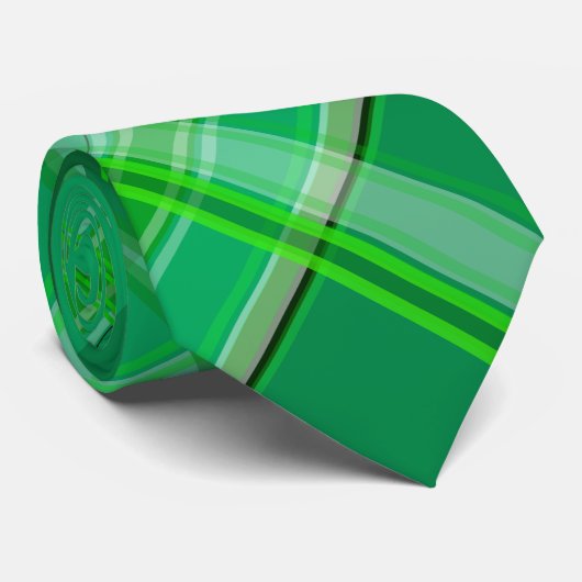 Cravate verte (Roulé)