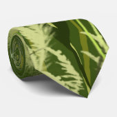 Cravate verte d'imaginaire (Roulé)