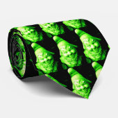 cravate verte leprechaun (Roulé)