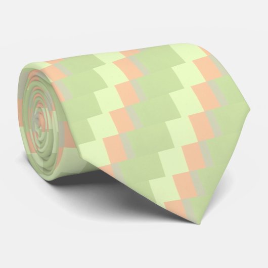 Cravate verte n pêche (Roulé)