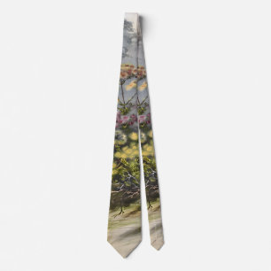 Cravate Verticordia Aquarelles Florales, Meilleurs Cadeaux