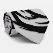 Cravate Vêtements à ongles gris de la queue Fox (Roulé)