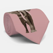 Cravate Vêtements de cou éléphants (Roulé)