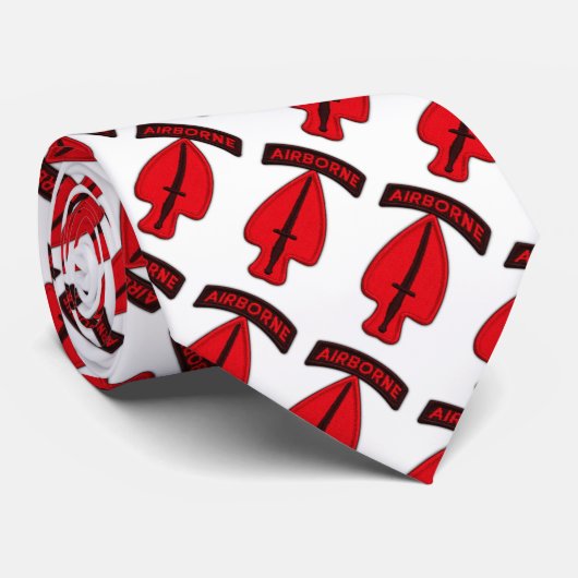 Cravate Vétérans de commande d'opérations spéciales (Roulé)