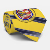 Cravate Vétérinaire de la cavalerie "Cavalier de VAC" (Roulé)