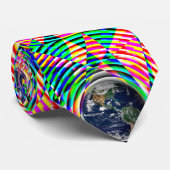 Cravate Vibes de la Terre par Kenneth Yoncich (Roulé)