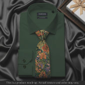 Cravate Vibrant Impressionist Garden Necktie