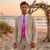 Cravate Vibrant Pink Ombre Gradient