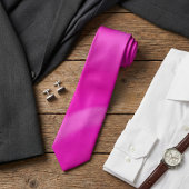 Cravate Vibrant Pink Ombre Gradient