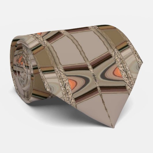Cravate Vibraphone abstrait 2 (Roulé)
