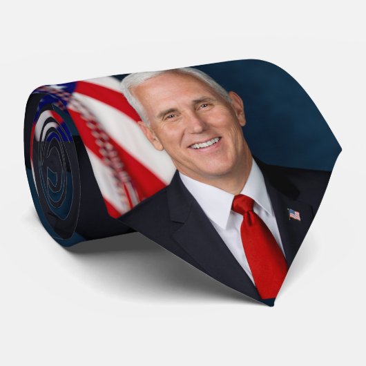 Cravate Vice President Mike Pence Neck Tie (Roulé)
