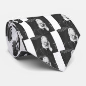 Cravate Victor Hugo & Happiness Citation Cadeaux Tee - shi (Roulé)
